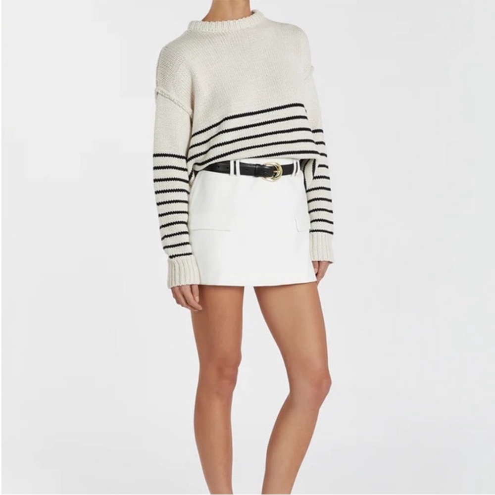 Dissh Camille Stone striped jumper